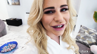 Teenie Harley King Sharing With Spencer Scott Ginormous Pecker Of Allen Rapid - Betsy Blue