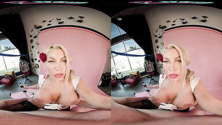 VRHUSH Flamenco dancer Bridgette B puts on a flash