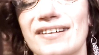 Wifey With Glasses Gets a Three way