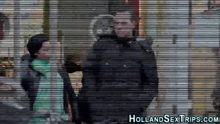 Buxomy towheaded prostitute fucktoys and slurps