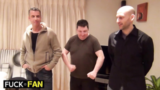 Delilah, Adreena And Lucy Gets Humped Stiff By A Successful Admirer!