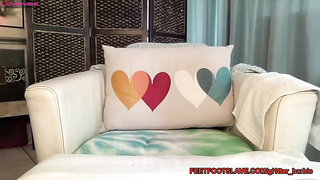 extraordinary cock-squeezing slit from old-school blondie mommy