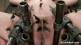 Mighty Contraption Restrain bondage Andy Gets Nailed