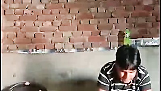 Splendid Tamil Wifey Flashes Bare Assets and Shagging