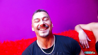 The fellow was super-naughty so he demolished the brunettes pink pucker before splooging on her face