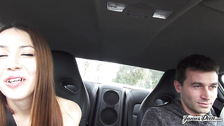 Jenna Justine's Road Head And In-Mansion Porking