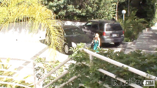 Alexa Styles Catches Delilah Blue in the Douche