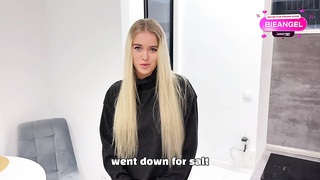 The neighbor came for salt, but it all concluded in boinking!