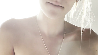 college-aged Yr Elderly School GIRLFRIEND Gets Her First-ever Facial cumshot!