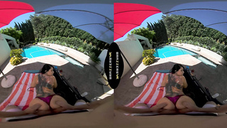 BRAZZERS - Romi Rain Gets Fondled, Taunted, And Smashed After A Tension-Calming Rubdown