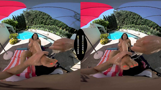 BRAZZERS - Romi Rain Gets Fondled, Taunted, And Smashed After A Tension-Calming Rubdown