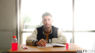 MILFY Hump Ed Coach Sarah trains duo how to shag