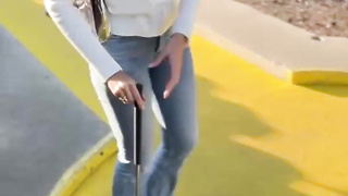 Ultra-cute Latina Gaby Ortega Blows A Rock hard Pipe Before Fuckfest