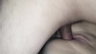 He smashes me so deep. His penis heads downright into my cootchie. He shoots his spunk into it. It runs in rivulets out