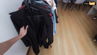 Finding My Daughter-in-law Cleaning Like This Got A Ginormous Sausage I Couldn't Stash