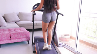 meaty splatter while railing my trainer a exercise that gets everything moist