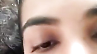 Naughty indian disrobes naked frigging on web cam