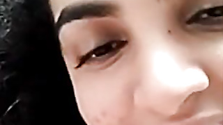 Naughty indian disrobes naked frigging on web cam