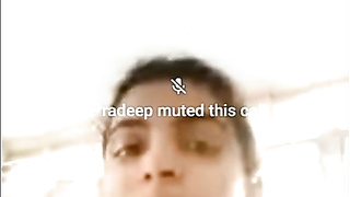 Naughty indian witnessing beefstick tugging on cam