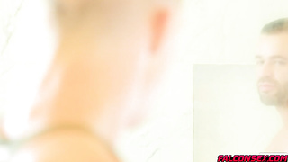 Sean lends his hard-on to obey Ethans slick fuck hole