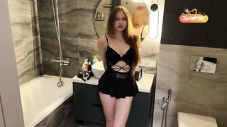 Step-step-brother deal : you won't tell our parents and I will do whatever you say