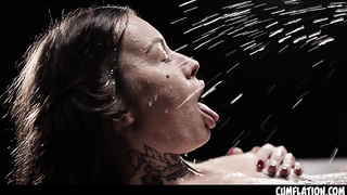 Tattoed Bi-atch Likes Bum sex Internal cumshot And Extraordinary Blasting Orgams - Tabitha Poison CUMFLATION