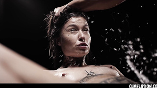 Tattoed Bi-atch Likes Bum sex Internal cumshot And Extraordinary Blasting Orgams - Tabitha Poison CUMFLATION