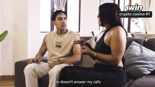 Blowjob and firm pounding on my living guest room bed with my driver