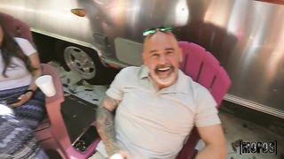 Juliette Mint Can't Stop Drilling This Yam-sized Man meat During Bbq Soiree