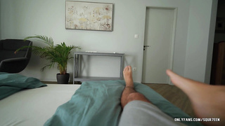 Stepbrother screws me Truly Rigid for turning on noisy music in the morning