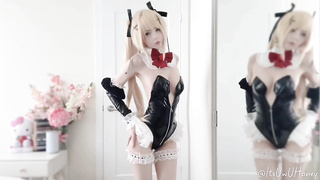 Cute Deviant Marie Rose Cosplayer Crams Both Her Cock-squeezing Insane Crevices!