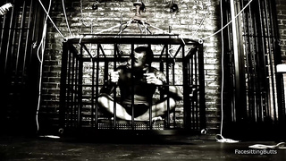 He was locked up and they were taunting him firm all day