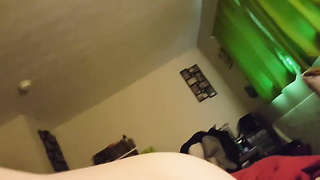 Throating Monstrous Dad'S Yam-sized Pecker At Home Back In 2017