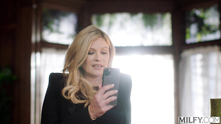 MILFY Principal Ellie Instructs Mischievous College girl A Lesson