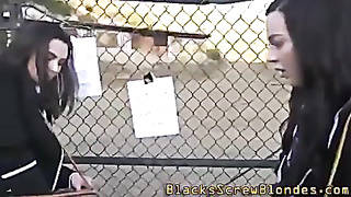 Nubile girl/girl tongues labia and rails big black cock (Casey Calvert, Whitney Wright)