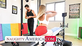 Kenzie Madison Gets Her Gigantic Bum Boinked At Gym - Juliana Grandi