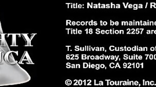 Natasha Vega Pulverizing In The Apartment With Her Tats