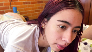 After seeing a vid with his sister in law, he completed up in her taut vag.