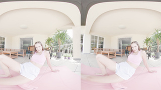 Limber And Flirty Stacy Cruz Is Prepped For A Yoga-Inspired Ejaculation
