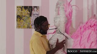 ROCCO SIFFREDI - Naughty Light-haired Greta Foss Pleads for More Hard-core IR with Monster Pecker