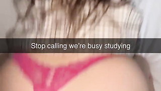 Snapchat compilation of steamy battered freshmen students