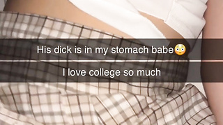 Snapchat compilation of steamy battered freshmen students