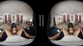 BRAZZERS - Gorgeous Kay Super-cute Lets Her Beau & Her Sugar Father Share Her Tasty Gash