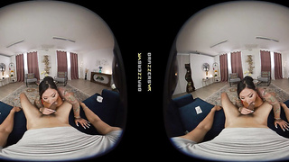 BRAZZERS - Gorgeous Kay Super-cute Lets Her Beau & Her Sugar Father Share Her Tasty Gash