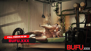 BUFU HARDCORE. Horny blond immediately drives him wild