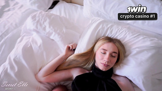 Stepsis AFTER SOIREE No Undies POON UNCOVERED... Wakes CHOKING on STEPBRO'S PULSATING WEENIE!