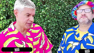 Tattooed Stunner Avalon Mira Erupts In DVP While Hairy man Faps It!