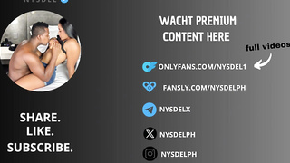 BIG BLACK COCK pokes my taut cooch until making me squeal with sensation -amateur duo- nysdel