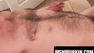 Pulsing pipe amateur wanks off after red-hot conversation