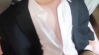 沈樵，作品《沈老师体验充气娃娃》MissShen Practice inflatable femmes
